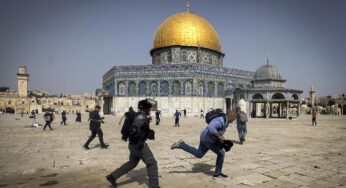 Kepanikan Warga Israel Saat Hamas Tembakkan Ratusan Roket