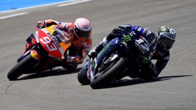 Yamaha Sembur Marquez karena Bayangi Vinales di Kualifikasi MotoGP Italia