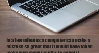 Kata Mutiara Bahasa Inggris tentang Komputer (Computer)
