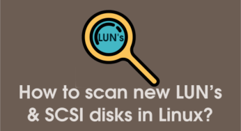 How to rescan disk in Linux after extending VMware disk